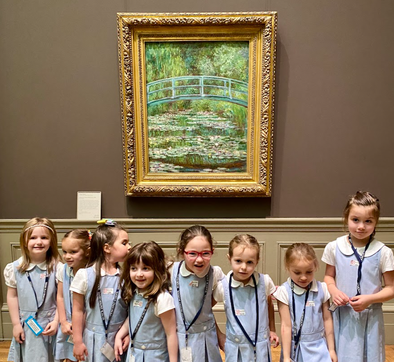 Early Childhood students at the Met